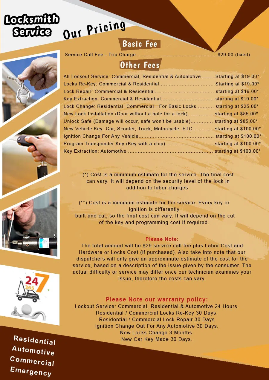 Super Locksmith Service Van Nuys, CA 818-492-3075